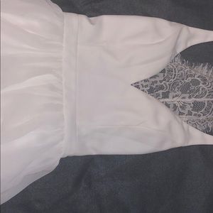 (L) cherry Prom dress